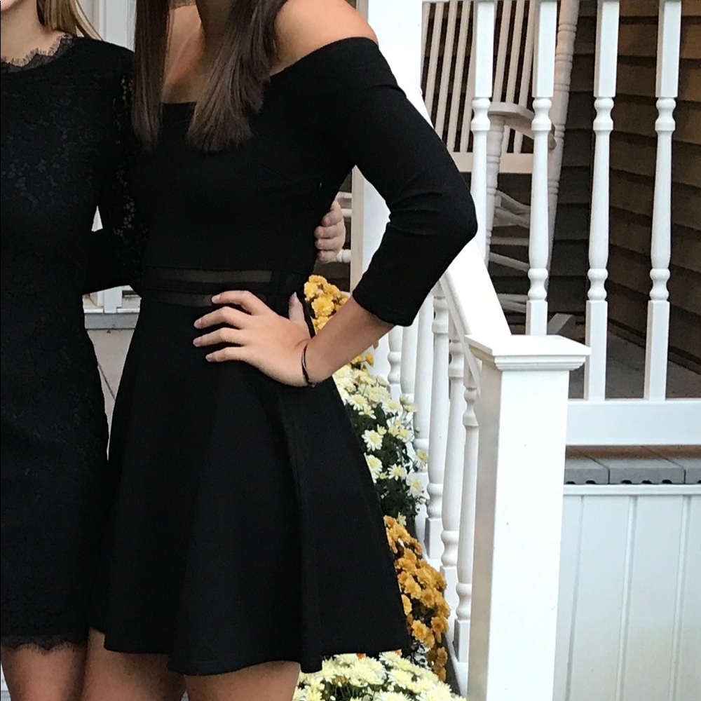 Lulus black formal dress